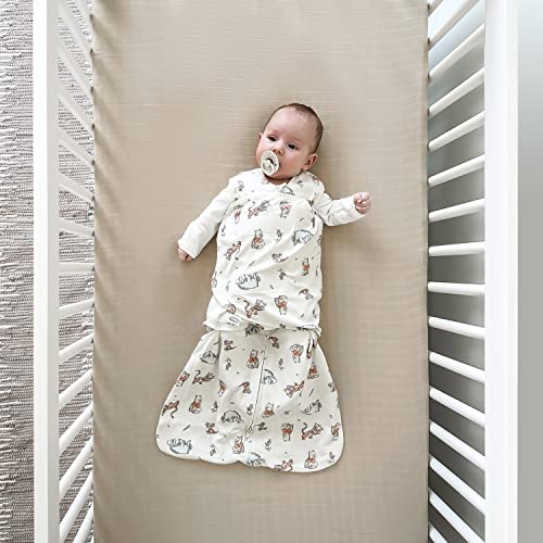 HALO Disney 100 Cotton Sleepsack Swaddle, 3Way Adjustable Wearable