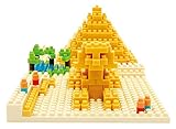 Kawada NBH-033 Nanoblock Giza's Big Pyramid Building Kit