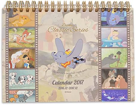 Delfino 2017 Desk Calendar Disney Classic Character DZ-77909
