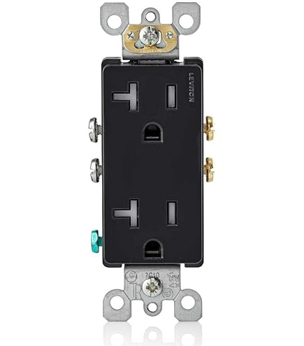 20A 125V Heavy Duty Specification Grade Decorator Duplex...
