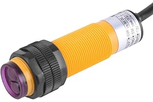 LiebeWH E18-B03P1 5-30cm PNP IR Photoelectric Sensor Switch for Industrial Automation, 6-36VDC 3 Wire Photoelectric Detect Se