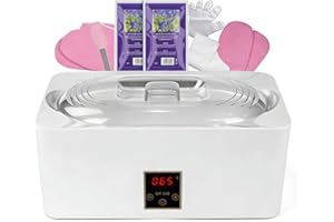 Paraffin Wax Machine for Hands & Feet - Rapid Melting with Intelligent Temp Control, Keep Warm, Professional At-Home Spa Kit 