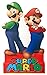 BirthdayExpress Super Mario Party Supplies - Mario & Luigi Life Size Cardboard Standup Combo Kit