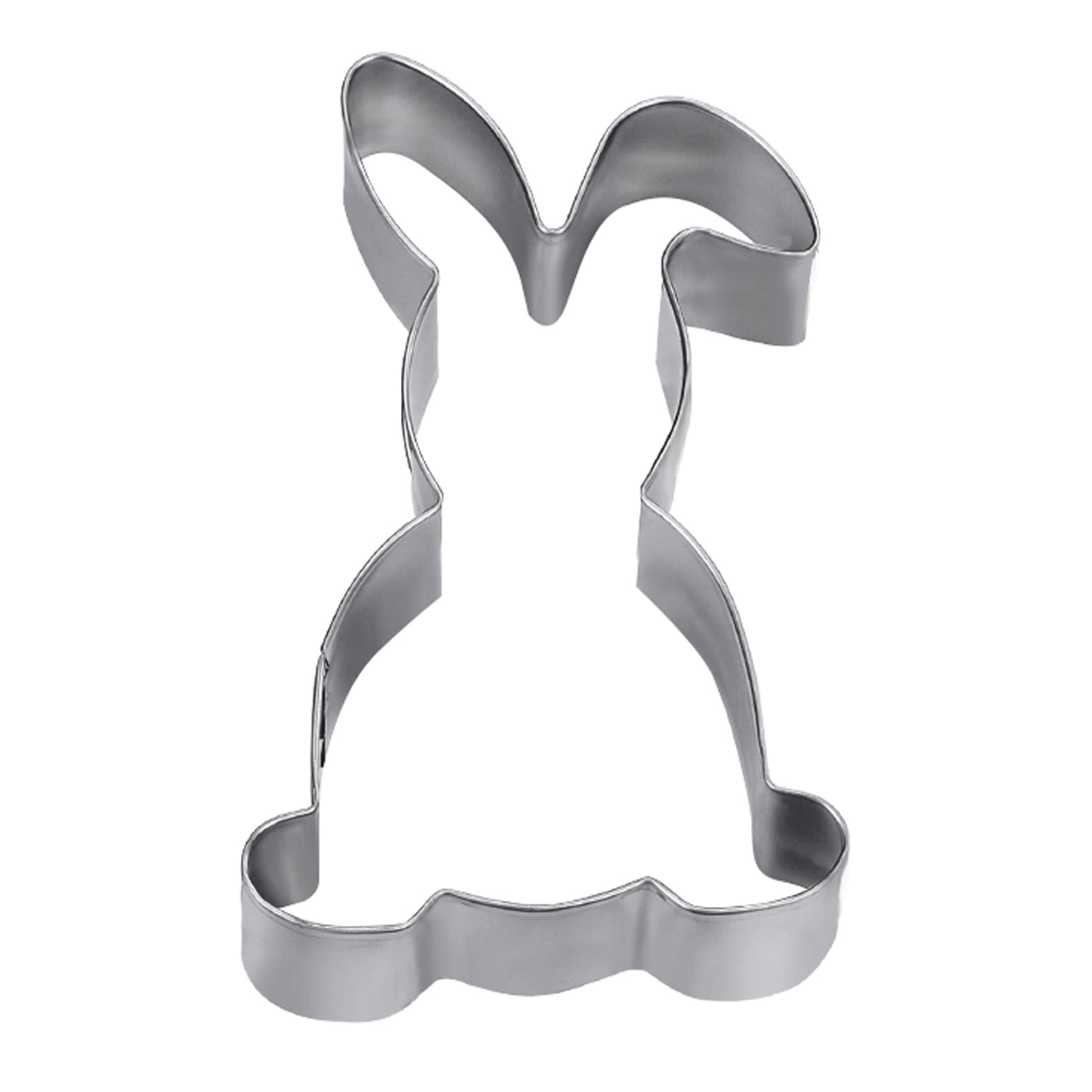PANSIBY , 1 x large Easter cookie cutter, Easter bunny, biscuit cutter, baking mould, cookies, safe, rabbit cookie cutters for Easter party, DIY baking