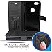 BUDDIBOX iPhone 6s Case, [Wallet Case] Premium PU Leather Wallet Case with [Kickstand] Card Holder and ID Slot for Apple iPhone 6S / 6, (Black)