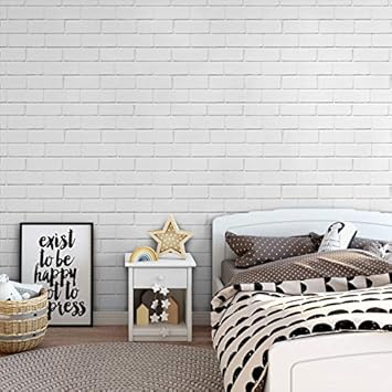 Featured image of post Papel De Parede Adesivo Tijolo Branco