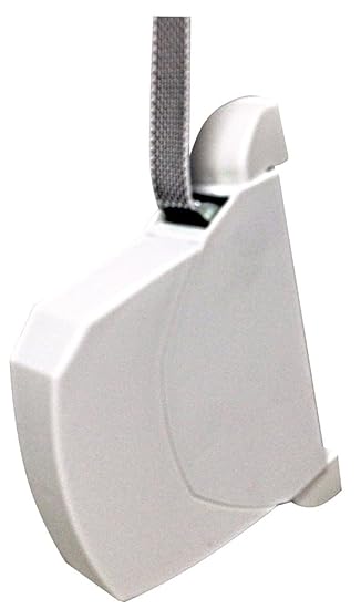 IUNCI 040.003 Aufklappbarer Gurtwickler für Rolläden, PVC, 18 mm, weiß