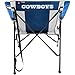 NFL Portable Folding Tailgate Chair with Cup Holder and Carrying Case