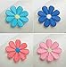20pcs Randomly Sunflower Iron On Appliques(10pcs5cm(Large)+10pcs3.5cm(Small)
