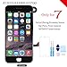 for iPhone 7 Screen Replacement Full Assembly LCD Touch Digitizer Display with Front Camera Facing Proximity Sensor Ear Speaker Repair Tools and Screen Protector Black