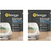Tidy Cats Breeze Extra Strength Zeolite Pellets, Active Clean Scent 3.5 lb (Pack of 2)