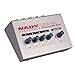 Nady MM-141 4-Channel mono unbalanced Mini Mixer – ¼” Inputs & output – Portable - Battery powered or use optional AC adapter …