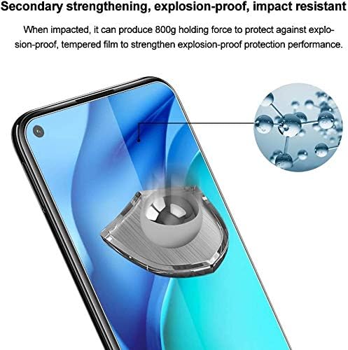 RKVMM Screen Protector Compatible with Huawei P40, Case-Friendly Premium Tempered Glass with 9H Hardness, 2.5D Round Edge - Image 3