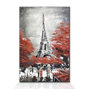 signwin Canvas Wall Art Paris Eiffel Tower Paintings...