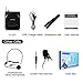 XIAOKOA Voice Amplifier Rechargeable1800mAh with Headset Microphone Mini Portable Loudspeaker Megaphone for Tour Guides, Teachers, Coaches, Presentations, Costumes Support FM/MP3/TF/SD Card