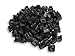 RackGold® Black 10-32 Cage Nuts 100 Pack - USA Made