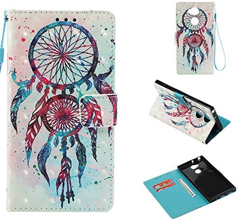 Luckyandery XA2 Ultra Leather case,XA2 Ultra Cover Card Holder, with Credit Card Slots Shock-Absorbing Protective Case for Sony Xperia XA2 Ultra