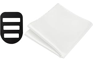 Q&J FABRIC CO. Pocket Squares for Men, 12'' Mens Womens Handkerchiefs with Pocket Square Holder for Suits Wedding Party