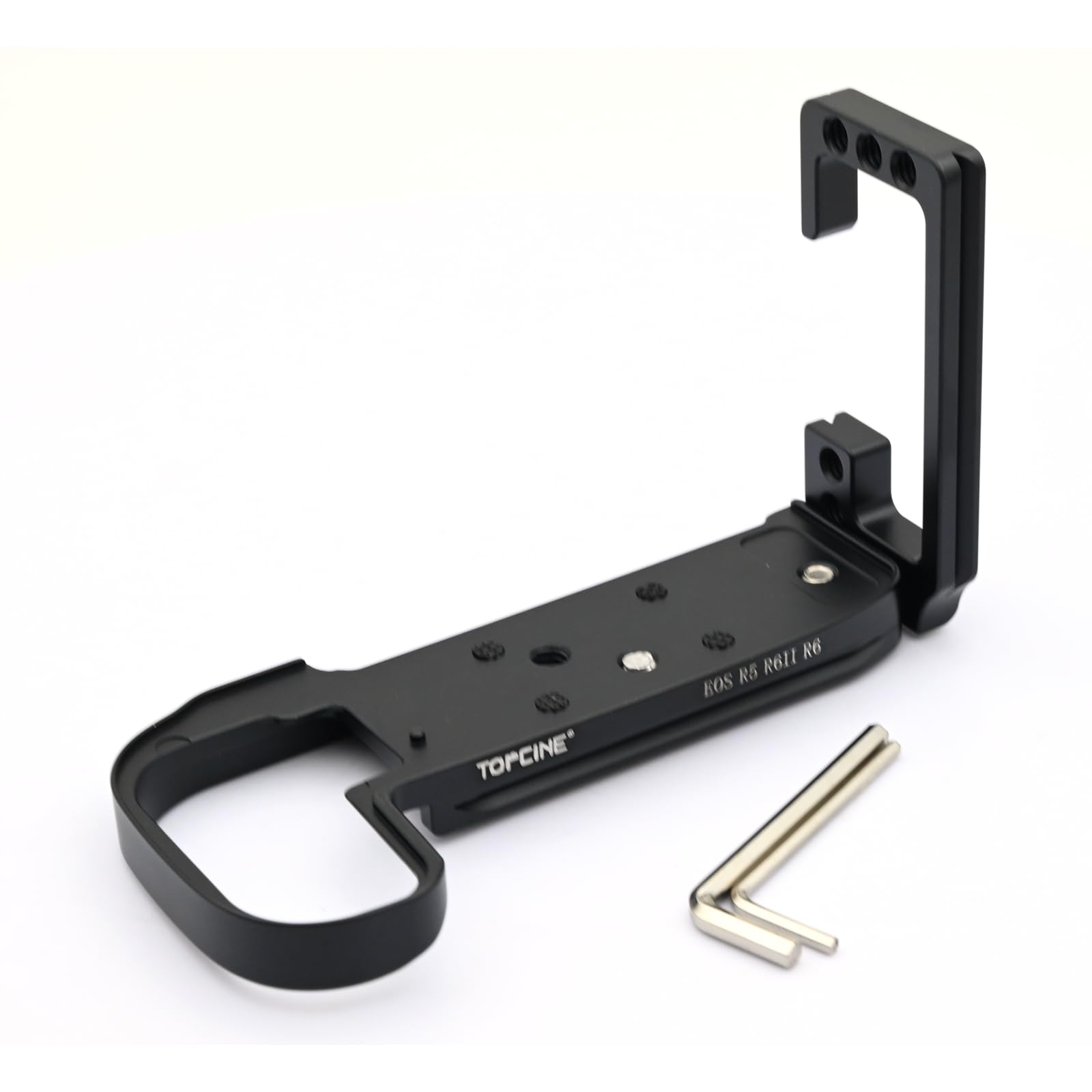 Photo 1 of L Bracket Plate for Canon EOS R5 R6 R6II Camera Horizontal and Vertical Shooting Quick Release Plate R6 L Plate