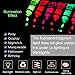 Ownest 6 Tubes UV Blacklight Glow Face & Body Paint Glow in The Dark Body Paint Face Paints -Safe, Washable and Non-Toxic,0.35 oz. Each Bottle