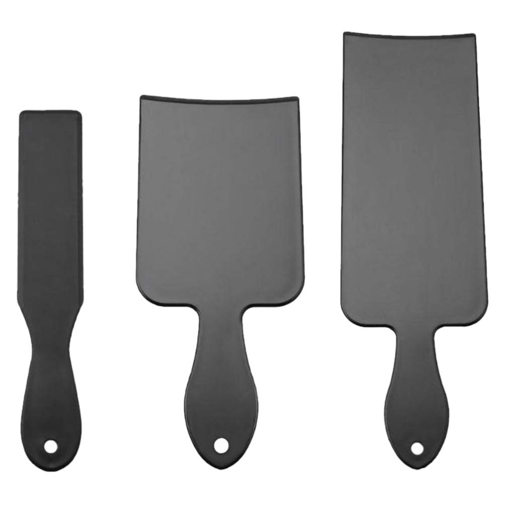 Lurrose Highlighting Board Flat Top Comb Board Balayage Paddle Hair Highlighting Sectioning Comb Hairdressing Pick Color Board for Hair Dye