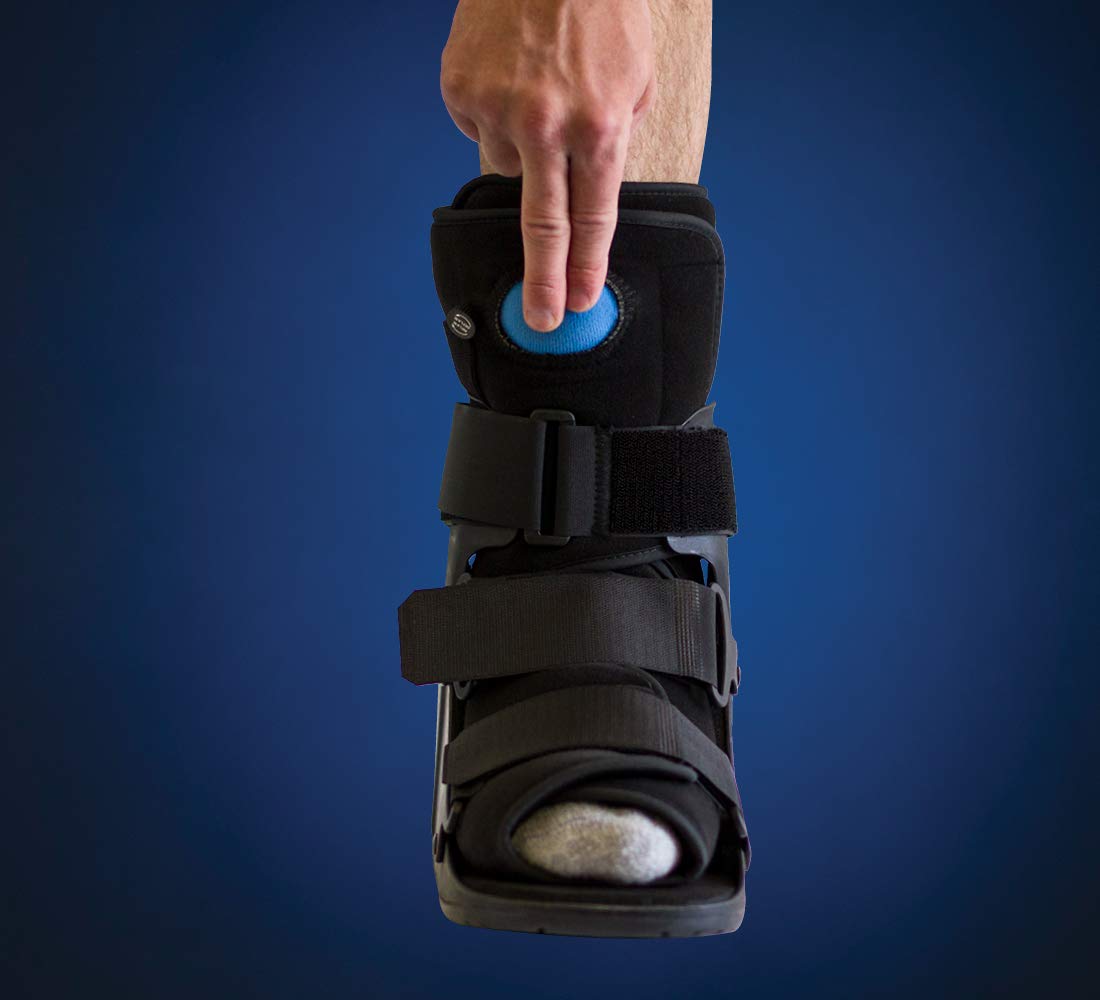 United Ortho Short Air Cam Walker Fracture Boot, Medium, Black Buy