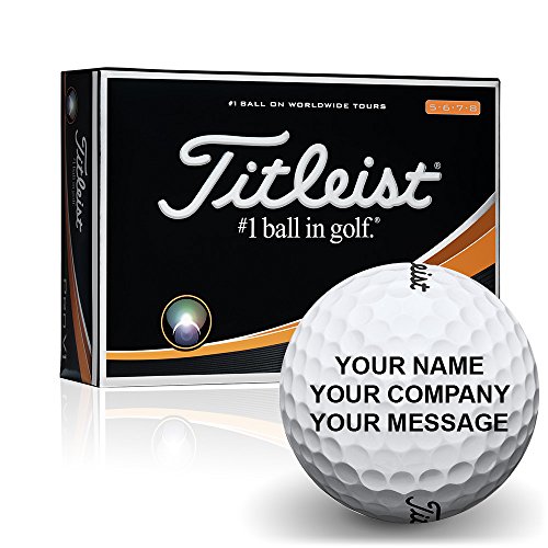 Titleist Pro V1 High Number Personalized Golf Balls