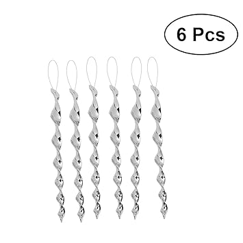 OUNONA 6pcs Vogelscheuche reflektierendes Vogelabwehr für Gärten Gewächshaus Docks und Boote