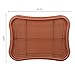 Gelinzon Copper Crisper Tray Oven Air Fryer Pan (Rhombus)