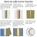Zipper Pouch Pocket Case Refill Pack For Travellers Notebook 8.25