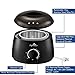 Lifestance Wax Warmer Hair Removal Home Waxing Kit with 10.5 Oz Pearl Rosin Brazilian Body Hard Wax Beans and 10 Wax Applicator Sticks(At-home Waxing)