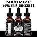 Jamaican Black Castor Oil for Hair Growth. Strengthens & Hydrates Thinning, Dry Hair for a Healthier-Looking Scalp. For Women & Men – Vegan & Unscented Serum
