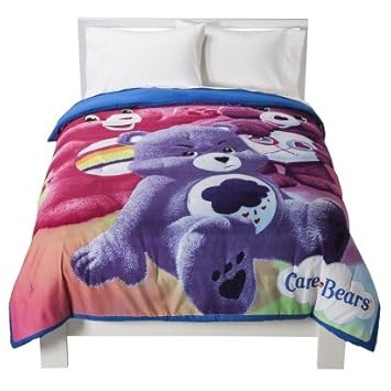 Amazon Com Care Bears Comforter Set Twin Full Bed