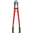 Olympia Tools 24" Heavy Duty Bolt Cutter with Drop Forged Alloy Steel and Ergonomic Grip Rubber Handles for for Cutting Fence, Steel Wire, Chain, Screws, Rivet
