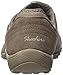 Skechers Relaxed Fit Breathe Easy Big Bucks Womens Bungee Sneakers Taupe 7.5