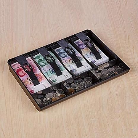 Amazon Co Jp Yiteng 4手形3コイン現金引き出し登録挿入トレイ交換お金コインキャッシャー片付け収納ボックス Yitengブティックが立ち上げ ホーム キッチン