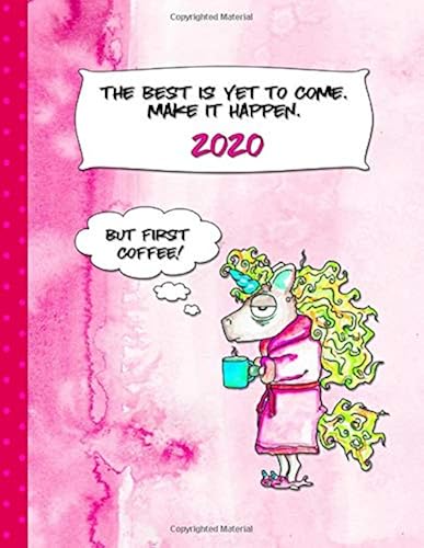 Download 2020: Licorne Agenda - Grand Semainier et Calendrier Janvier à Decembre avec To Do List + 45 Pages Dot Grid Pointillé - Journalier Organisateur A4 - Pratique Planificateur Journal Carnet pour Femme PDF