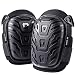 Professional Knee Pads for Work - Heavy Duty Foam Padding Kneepads for Construction, Gardening, Flooring with Comfortable Gel Cushion to Save Your Knees (Knee High)