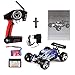 DAZHONG Wltoys 1:18 Scale 2.4G 4WD RTR High Speed Off-Road RC Racing Car with Built- in Li-Po Battery ,Shock Mitigation System (Blue)