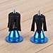 Binmer(TM) 1 Pair Aluminum Bicycle Cycling Handlebar Grips Handle Bar Cap End Plug (Blue)