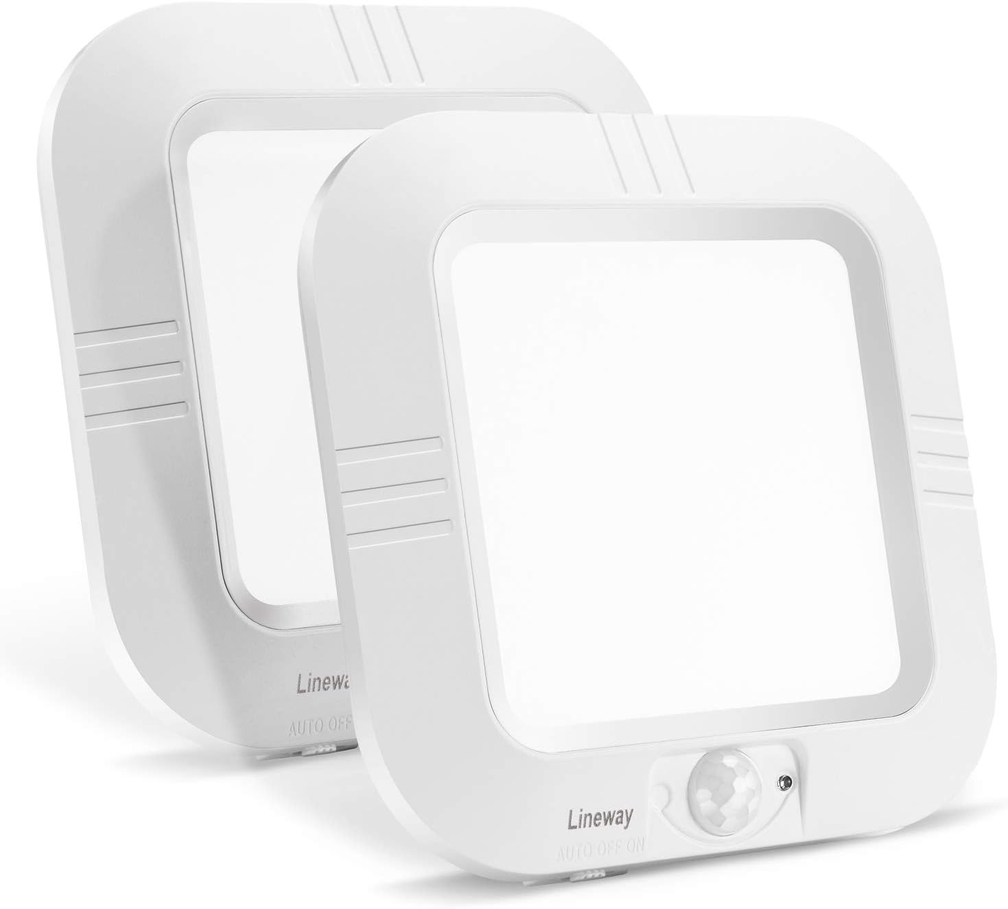 Lineway Motion Sensor Light LED Ceiling Light Battery Operated Indoor
