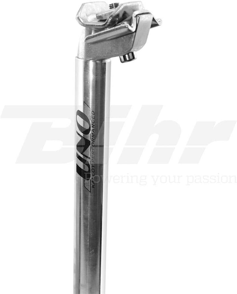 Tige De Selle Alu 26,2 Mm X 200 Mm - Argentée - Pour Vélo Route - Neuve