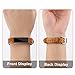 Vancle Fitbit Alta (HR) Band / Fitbit Alta HR 2017 Leather Wristband Adjustable Replacement Accessories Strap with Buckle for Fit bit Alta (Brown Bamboo Texture)
