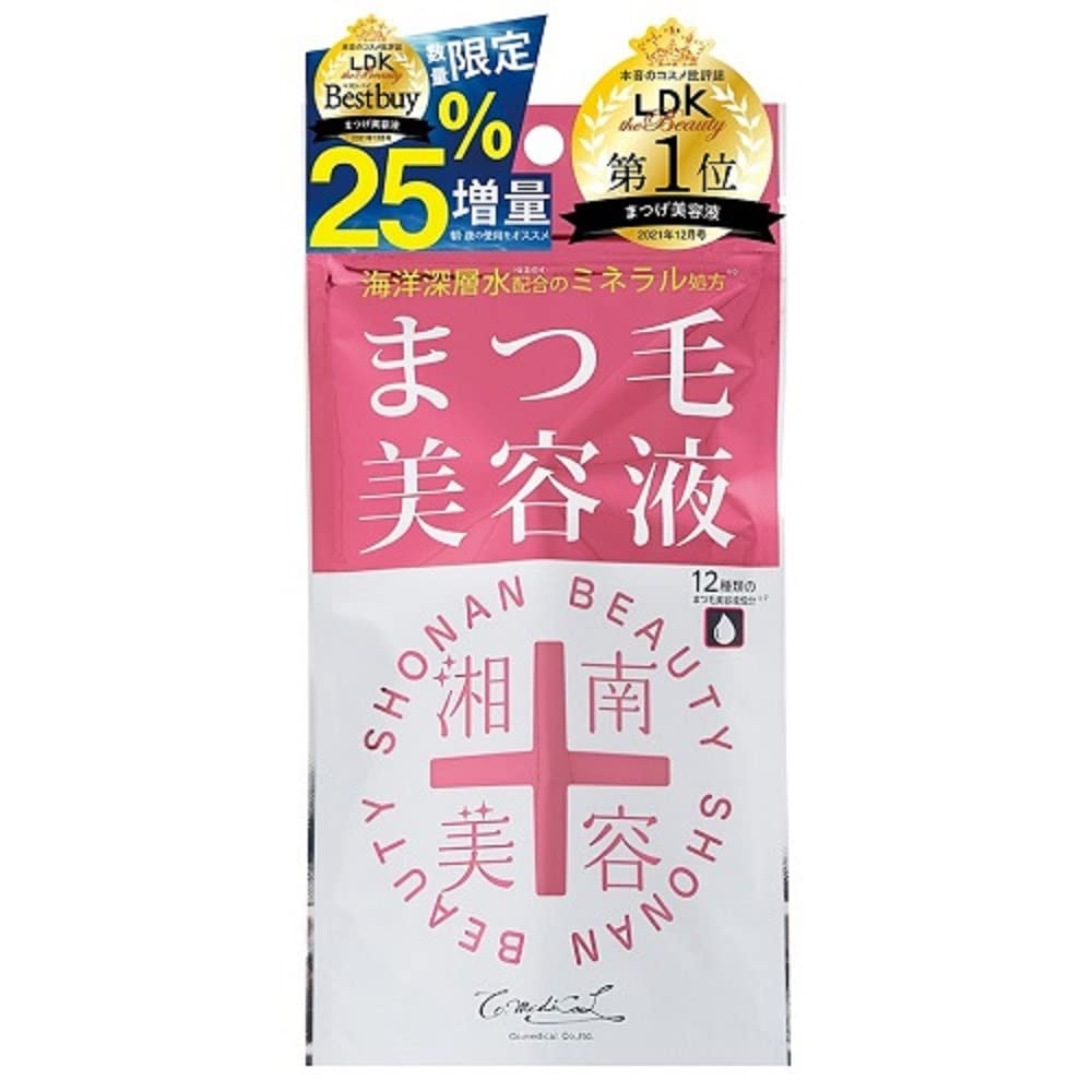 【期間限定 増量版】湘南美容まつ毛美容液 オイルフリー 透明 5mL (x 1) 海洋深層水 眉毛 まゆげOK まつげ美容液 まつ毛パーマ ミネラル処方 天然成分 日本製商品画像