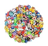 YAOYAO Different 100 Pcs PVC Shoe Charms for Croc & Jibbitz Bands Bracelet Wristband for The Beach Camping