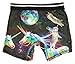 Birsppy Top Drawer Cat Riding A Unicorn Boxer Briefs (X-Large)