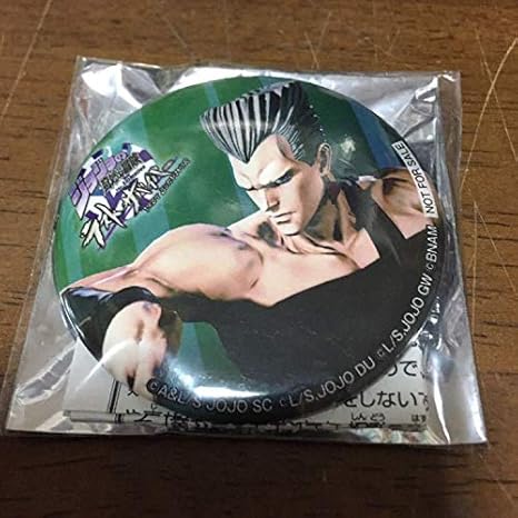 Amazon ジョジョの奇妙な冒険 ラストサバイバー 3部 ダイヤモンドは砕けない 試遊特典 缶バッジ ポルナレフ アニメ 萌えグッズ 通販
