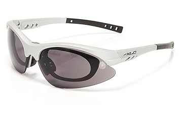 XLC Fahrradbrille Bahamas, silber, für Brillenträger