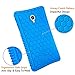 Fintie Silicone Case for Samsung Galaxy Tab A 8.0 2017 Model T380/T385, Light Weight Shock Proof Silicone Cover [Anti Slip] [Kids Friendly] for Galaxy Tab A 8.0 Inch SM-T380/T385 2017 Release, Blue