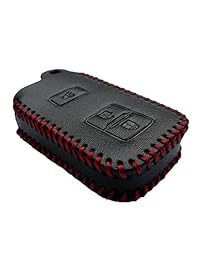 Coolbestda - Carcasa de silicona para llave inteligente de 3 botones, sin llave, para Toyota Tacoma Land Cruise Prius V RAV4